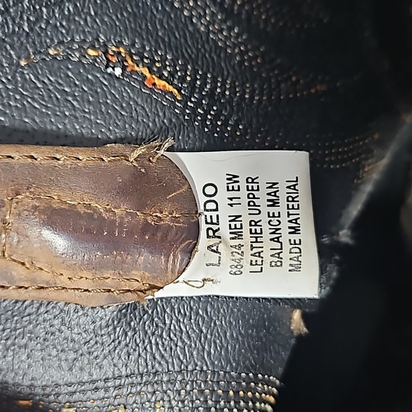 Laredo Men's size 11 Cowboy Boots - Picture 4 of 5